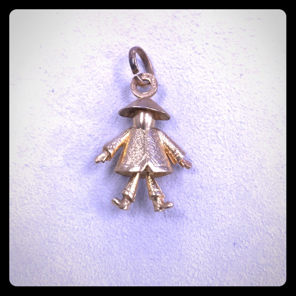 18k Yellow Gold Asian Pendant/Charm